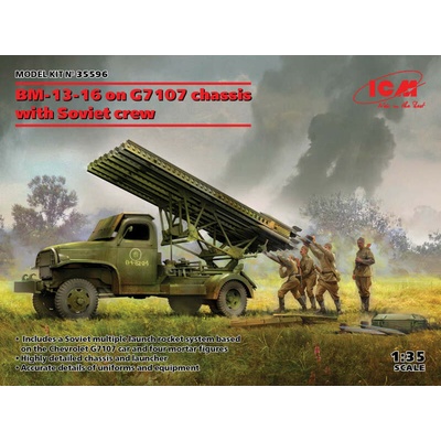 ICM BM-13-16 on G7107 chassis with Soviet crew 1:35