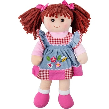 Image 1 of Bigjigs Toys Мека кукла Bigjigs - Мелъди, с рокличка, 34 cm (BJD028)