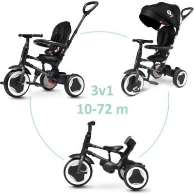 Qplay Триколка Rito eva Black, възраст 10-72 месеца (S380-7black)