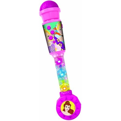 Lexibook Disney Princezné Svietiaci mikrofón s reproduktorom melódiami a zvukovými efektmi 3380743098722