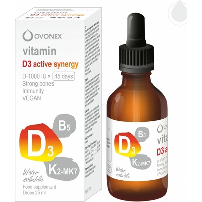 Ovonex Vitamín D3 1000 IU Active Synergy 25 ml
