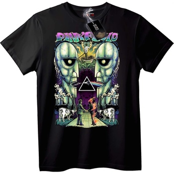 NOONEBRAND Тениска Pink Floyd Dark Side of the Moon - XS, Black