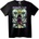 NOONEBRAND Тениска Pink Floyd Dark Side of the Moon - XS, Black