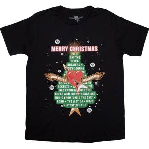 Tom Petty & The Heartbreakers Merry Christmas Black L Риза (PETTS27MB03)