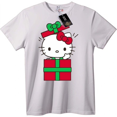 NOONEBRAND Тениска Hello Kitty подаръчна кутия - 3XL, White