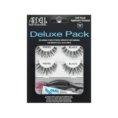 Ardell Deluxe Pack nalepovacie mihalnice - set Wispies