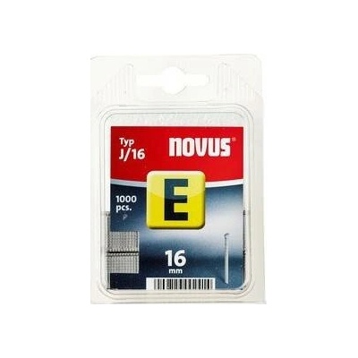 Hřebíky "E" typ J, délka 19 mm, 1000 ks, Novus
