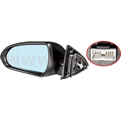 zpětné zrcátko el. ovládané vyhřívané asférické pro lak (5 pinů) L 8254807
