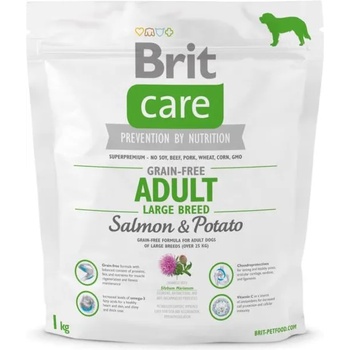 Brit Care Grain-free Adult Large Breed Salmon & Potato 1 kg