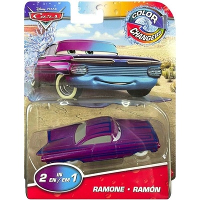Mattel Cars autíčko měnící barvu Ramone