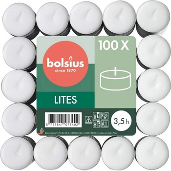 Bolsius 100 бр. чаени свещи Bolsius (BT3.5-100)