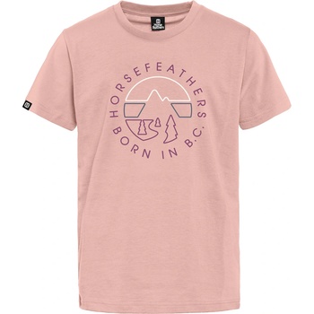 Horsefeathers Детска тениска Line Circle - lotus Horsefeathers | Rozov | Момчешки | L