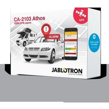 Sada GSM/GPS autoalarmu Jablotron CA-2103, CA-550, JA-185P a PLV-JA85PG