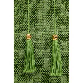 Elisabetta Franchi рокля тип пуловер от лен (AM35T62E2)