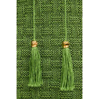 Elisabetta Franchi рокля тип пуловер от лен (AM35T62E2)