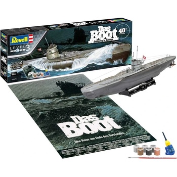 Revell 05675 RV Das Boot Collector's Edition 40th Anniversary model lode,stavebnica 1:144 1:144