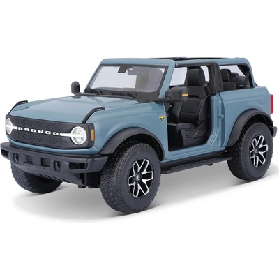 Bronco Maisto Ford Badlands 2021 Modrý 1:18