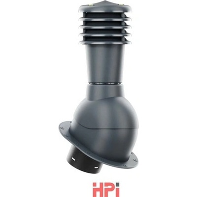 HPI Odvětrávací set 125/110 pro šindel a rovné plechové krytiny antracit