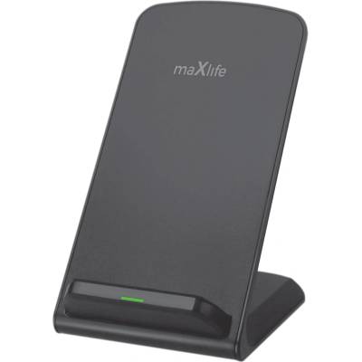 Maxlife Стойка Maxlife MXWC-07, С безжично зарядно устройство 15W, Черна (MXWC-07)