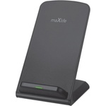 Maxlife Стойка Maxlife MXWC-07, С безжично зарядно устройство 15W, Черна (MXWC-07)
