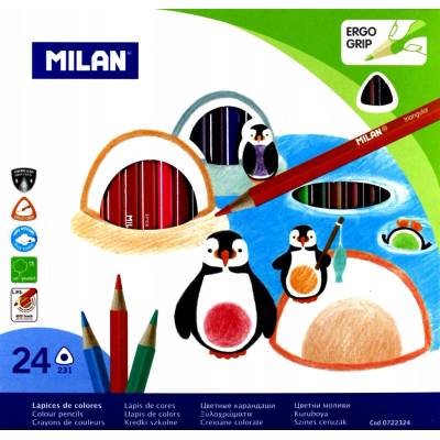 Milan trojhranné 24 ks 447304