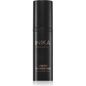 INIKA Organic Liquid Foundation течен фон дьо тен цвят Tan 30ml