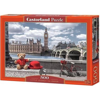 Castorland Пъзел Castorland, Малко приключение в Лондон, 500 части (5904438053315)