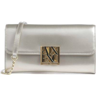 Armani Exchange kabelka psaníčko světle zlatá