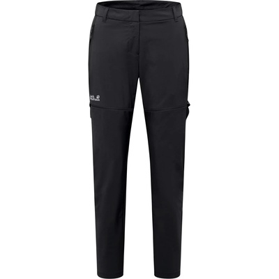 Jack Wolfskin Дамски панталон със свалящи крачоли Jack Wolfskin Women's Hikeout Zip Off Pants Zip-off trousers - Black - размер 44 (110-1692-0122)
