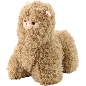 LEAN Toys Плюшена играчка Lean Toys - Лама, 40 cm, кафява (22372) - ozone