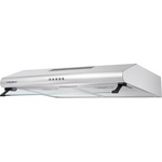 CROWN Абсорбатор Crown HCX 621 IX, Клас D, 130W, 500 м³/ч, 3 степени, 72 dB, LED осветление, Миещ се алуминиев филтър, Инокс (HCX 621 IX)