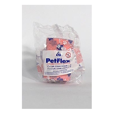 Pet-Flex ovínadlo elast. 7,5 cm x 4,5 m tlapky mix 1 ks