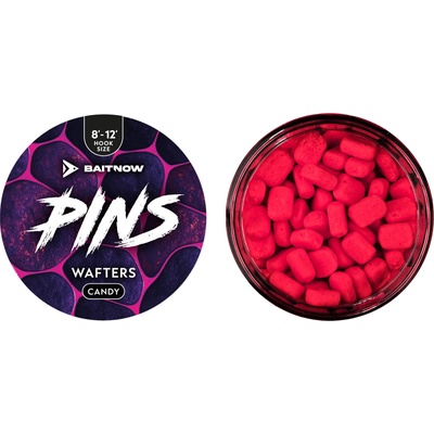 Mikado Baitnow WAFTERS METHOD FEEDER - PINS CANDY VEL. HÁČEK 8-12 12g - balení 1 ks Candy