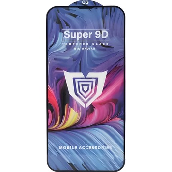 Apple Защитно стъкло 9D Super за Apple iPhone 7 Plus/iPhone 8 Plus/iPhone 6 Plus - Черен KP29709