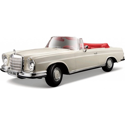 Maisto Mercedes 280SE Cabrio béžová 1:18