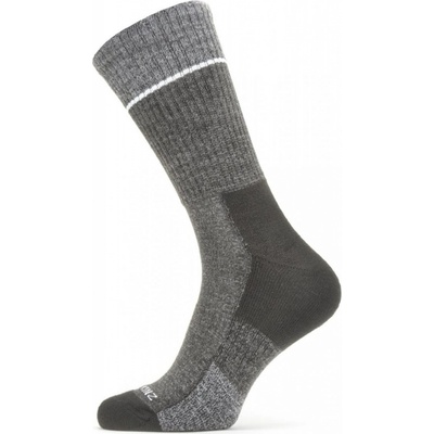 Sealskinz ponožky Solo QuickDry Mid čierna/sivá