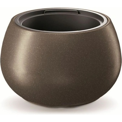 PROSPERPLAST Kvetináč HEOS ECO WOOD kávový 43,6cm