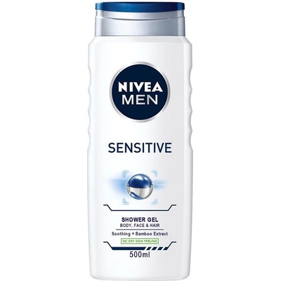 Nivea Men Sensitive sprchový gél 500 ml