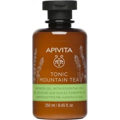 APIVITA Тонизиращ Душ гел с планински чай от Олимп , Apivita Tonic Mountain Tea Shower Gel 250ml