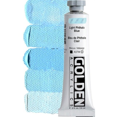 Golden Artist Colors Heavy Body АКРИЛНА боя Light Phthalo Blue 59 ml 1 бр (0001577-2)
