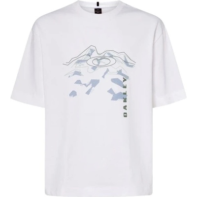Oakley Мъжка тениска Oakley MTN Ridge Tee T-shirt - White - размер XL (216-7649-0414)