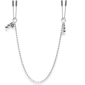 Image 1 of Fifty Shades of Grey Darker At My Mercy Beaded Chain Nipple Clamps