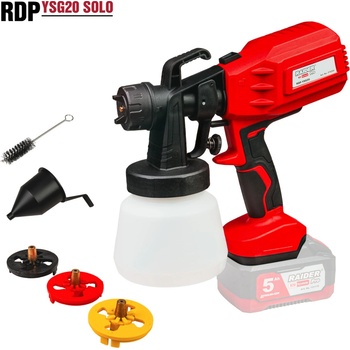 Raider 074208 R20 Пистолет за боя Ø1, 5 2, 0 2, 5mm 0, 8L Solo RDP-YSG20 (074208)