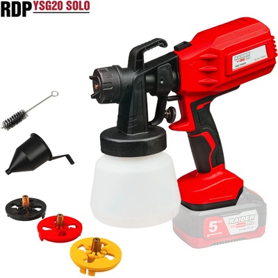 Raider 074208 R20 Пистолет за боя Ø1, 5 2, 0 2, 5mm 0, 8L Solo RDP-YSG20 (074208)