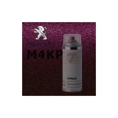 PEUGEOT M4KP AUBERGINE metalická barva Sprej 400ml