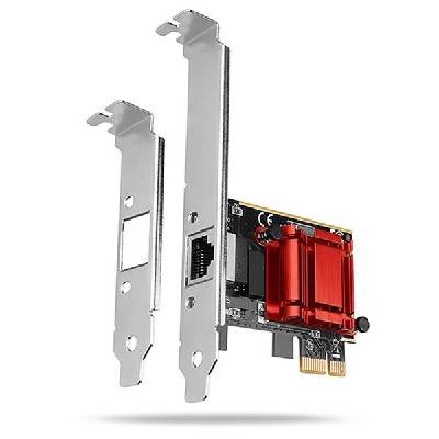 AXAGON PCEE-GIX, PCIe síťová karta - 1x Gigabit Ethernet port (RJ-45), Intel i210AT, PXE, vč. LP - PCEE-GIX
