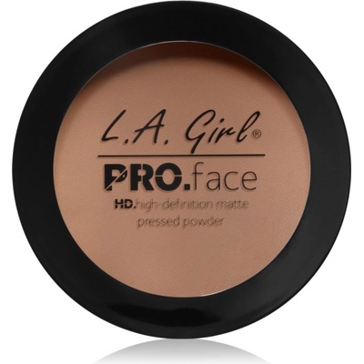 L. A. Girl Cosmetics PRO. Face HD компактна пудра с матиращ ефект цвят Warm Honey 7 гр