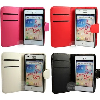 Image 1 of LG Optimus L5 E610 Wallet Калъф + Скрийн Протектор