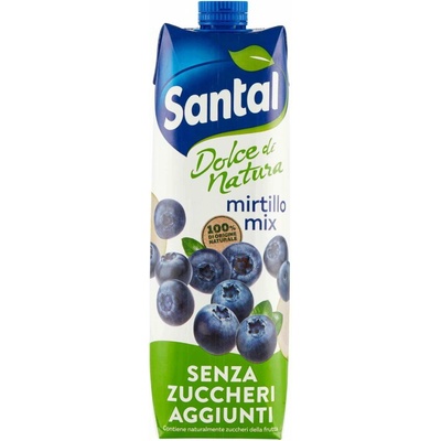 Santal čučoriedkový džús bez cukru 1 l