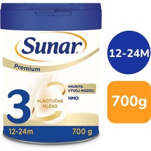 Sunar Premium 3 HMO batoľacie mlieko 700 g